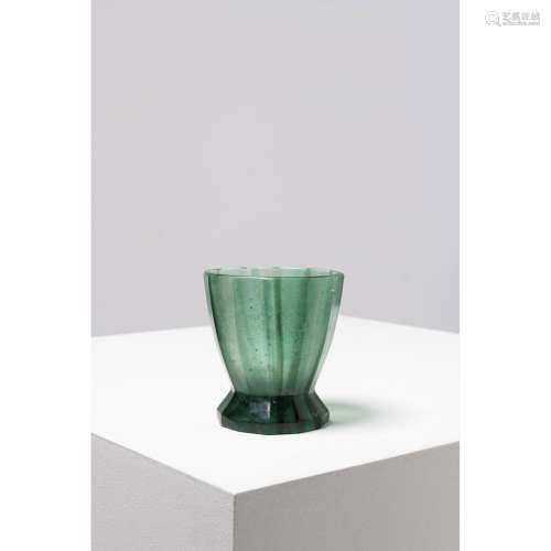 加布里埃尔-阿尔吉-鲁索(1885-1953)花瓶玻璃签名：G-ARGY-ROUSSEA...