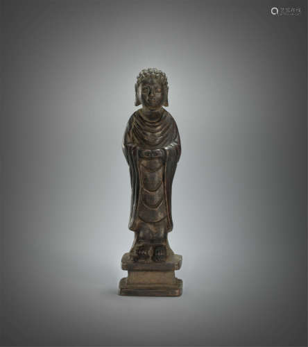 Copper buddhist sculpture from Liao