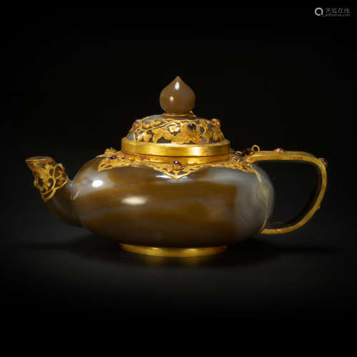 Agate pot from Liao