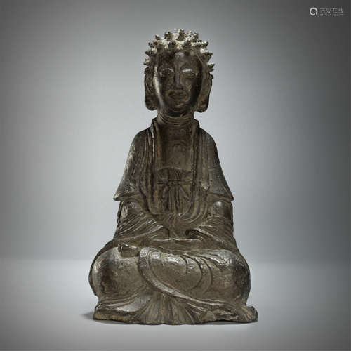 Copper Buddhist sculpture from Korai Period