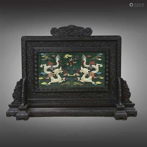 Sandalwood screen from Ming