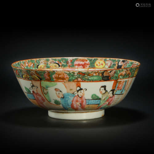 Five-coloured bowl from Ming
