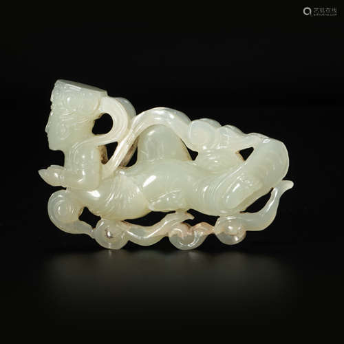 Jade flying Apsaras from Yuan