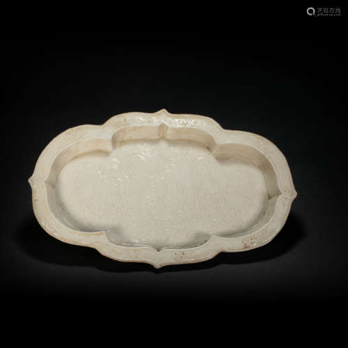 Ding Kiln ceramic plate from Song