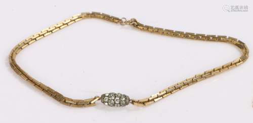 Christian Dior gold plated necklace dated 1974