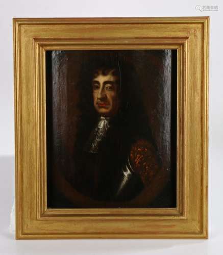 18th Century British school, Portrait of King Charles II, un...
