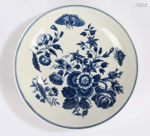18th Century Worcester porcelain dish, 1770-1780, The Three ...