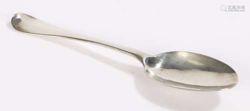 George II silver table spoon, London 1730, maker William Pet...