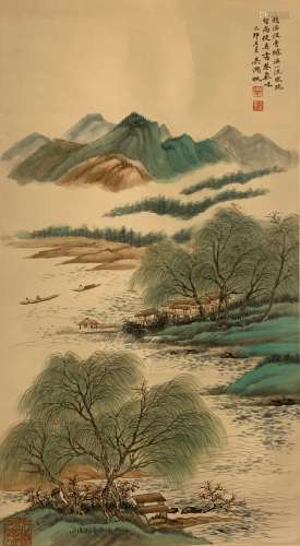 吴湖帆 山水