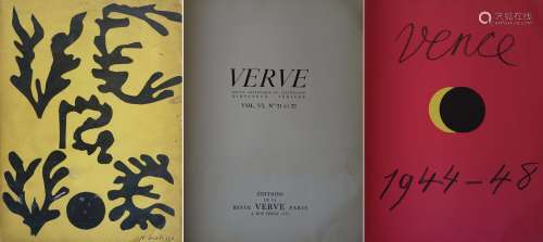 VERVE vol.VI, n° 21 and 22 : Matisse, Vence, 1944-1948, Mati...