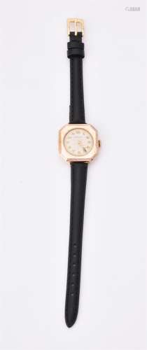 Rolex, 9 carat gold wrist watch