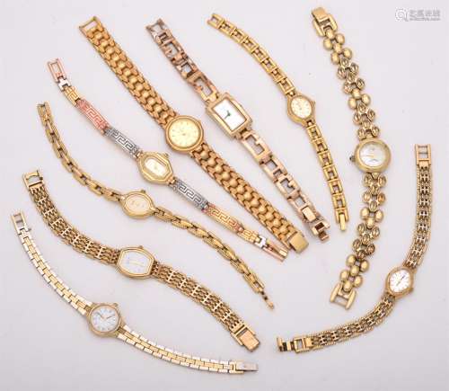 Y Nine lady's gold plated watches