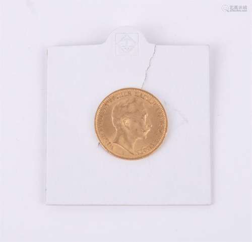 Germany, Prussia, Wilhelm II, gold 20-Mark 1900A (KM 521)
