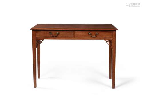 A George III mahogany side table