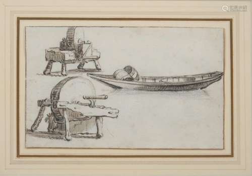 Attributed to Herman Saftleven (Dutch 1609-1685), A study of...