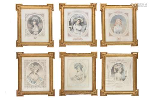 A composite set of sixteen decorative prints