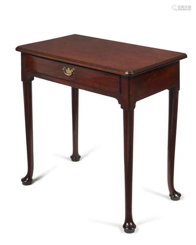 A George II mahogany side table