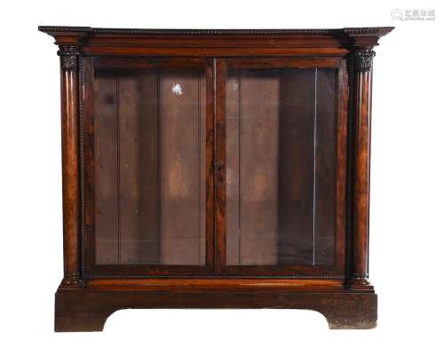 Y A rosewood side cabinet