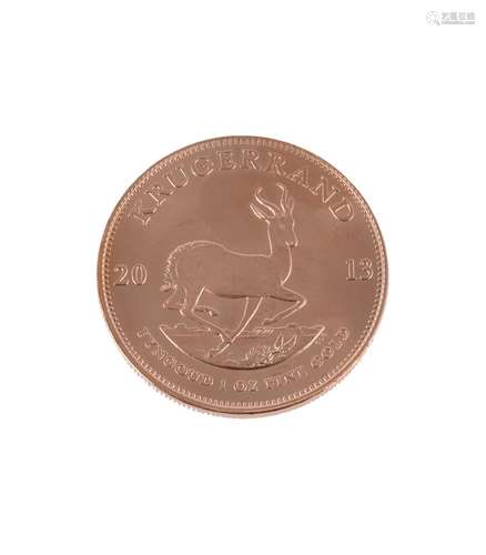 South Africa, Krugerrand 2013