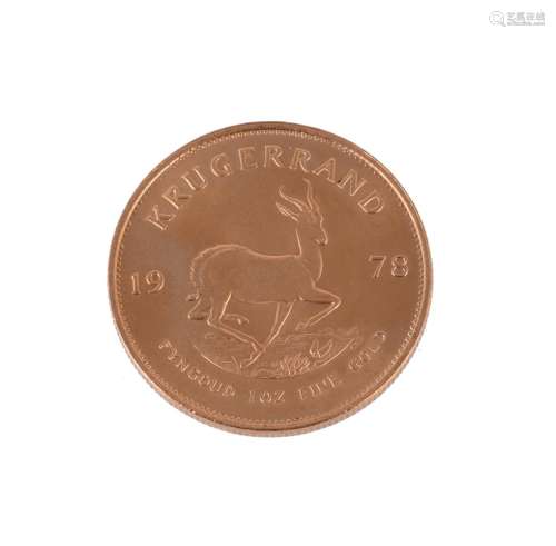 South Africa, Krugerrand 1978