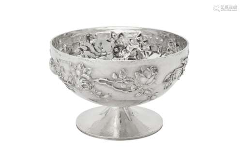 An Arts & Crafts silver pedestal bowl by Goldsmiths & Silver...