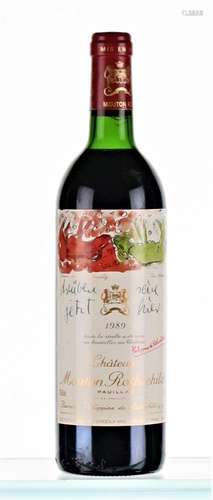 1989 Chateau Mouton Rothschild, Pauillac