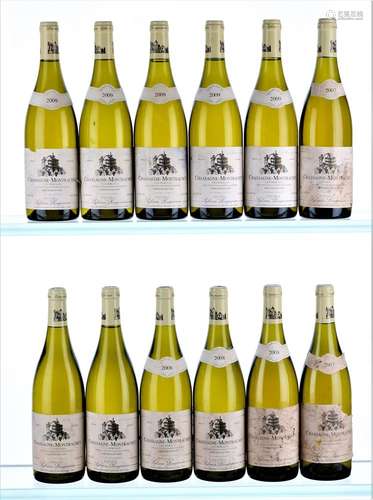 2007,2008,2009 Chassange Montrachet Les Perclos, Sylvain Lan...