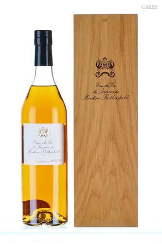 ß Eau de Vie de Prunes de Mouton Rothschild - (Lying under B...