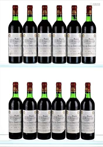 1974 Chateau Fonplegade, St Emilion