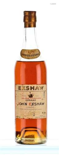 1935 Exshaw Grande Champagne Cognac