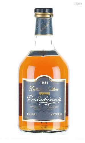 1981 Dalwhinnie Single Malt