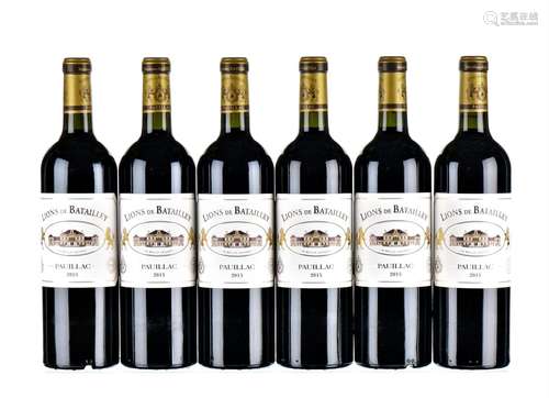 ß 2015 Lions de Batailley, Pauillac - (Lying under Bond)