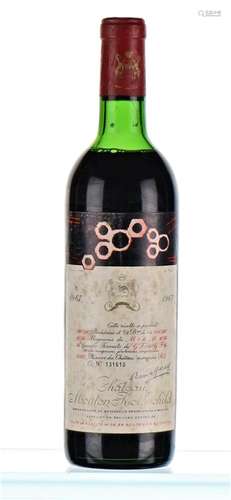 1967 Chateau Mouton Rothschild, Pauillac