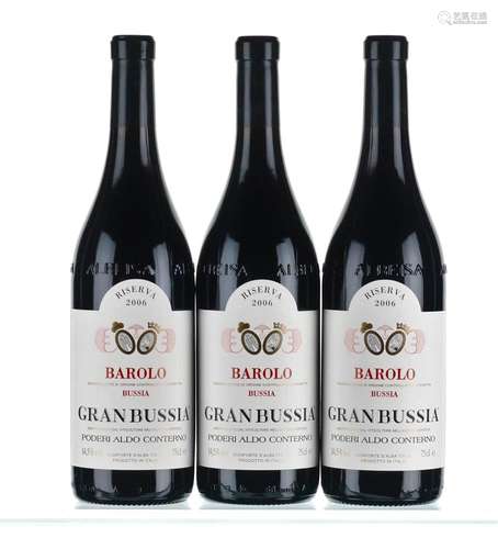 ß 2006 Barolo Riserva Grand Bussia, Aldo Conterno - (Lying u...