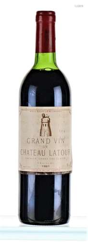 1981 Chateau Latour, Pauillac