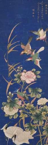 Yun Shouping (1633-1690, attributed to), Birds and flowers