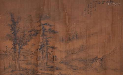 Yue Zhou (Qing Dynasty), Landscape