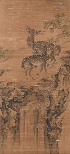 Anonymous (Qing Dynasty), Deer