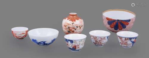 A group of Japanese wares