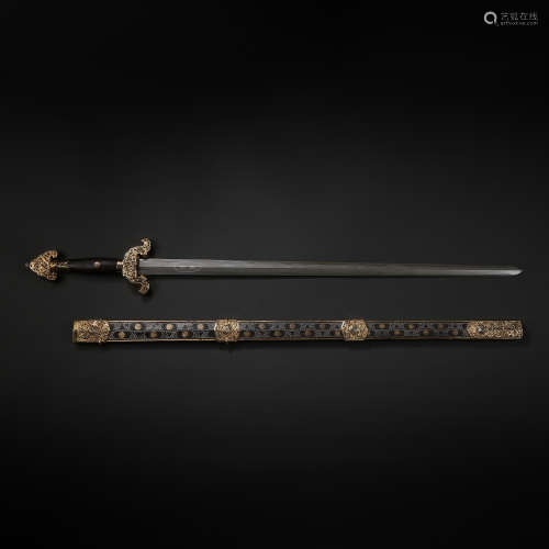 QING DYNASTY, CHINESE SWORD