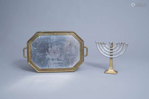 David Marshall (1942): A menorah or seven-light candelabra i...