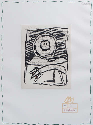 Pierre Alechinsky (1927): Untitled, etching and aquatint, ed...