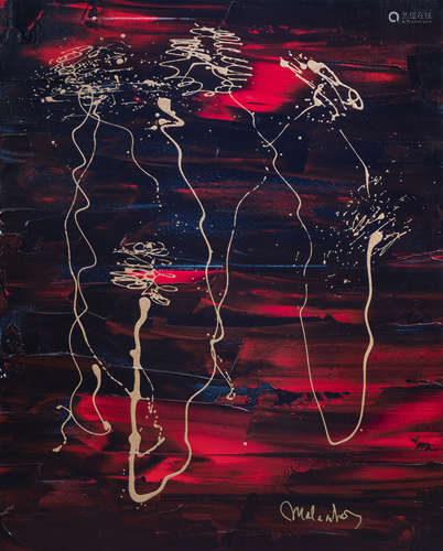 John Maliakov (1955): Untitled, oil on canvas