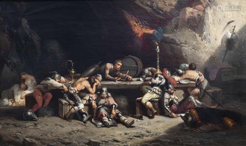 Attributed to Jan Michiel Ruyten (1813-1881): After the raid...