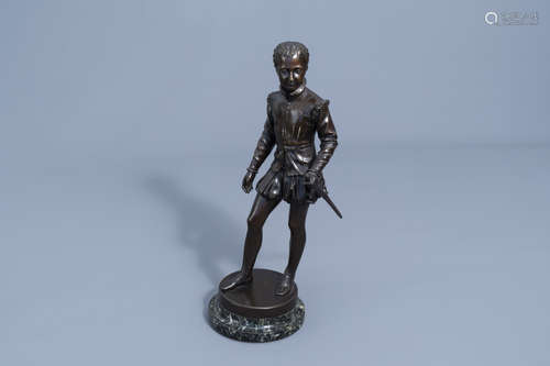 Franois Joseph Bosio (1768-1845, after): 'Henri IV', bronze...