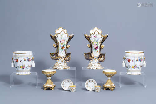 An interesting and varied collection of gilt and polychrome ...