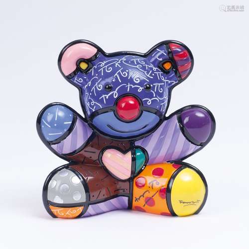 Romero Britto (Recife 1963). Joy Bear.