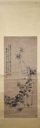 A Gao fenghan's flower painting