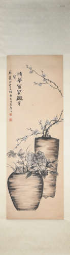 A Gao fenghan's prosperous  painting