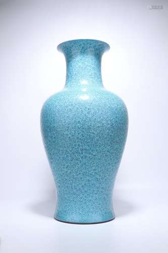 chinese ru crystal glazed porcelain vase